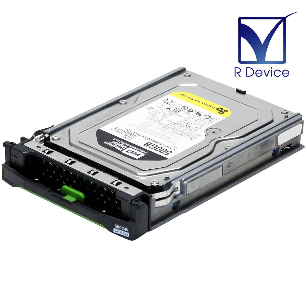 PYBBH502A 富士通 内蔵 3.5in BC-SATA HDD 500.0GB 7.2krpm Western Digital Technologies WD RE4 WD5003ABYX-50WERA1 マウンタ嘱する【中古固定ディスク】