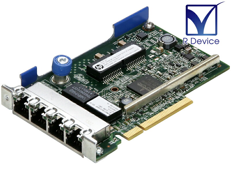 634025-001 Hewlett-Packard Company 4-Port Gigabit イーサネットアダプタ BCM5719 331FLR【中古LANカード】