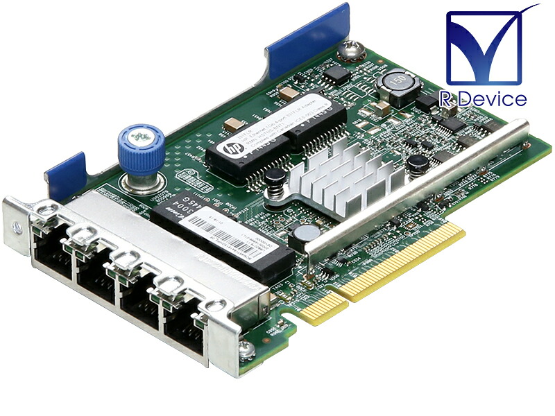 789897-001 Hewlett-Packard Company 4-Port Gigabit イーサネットアダプタ BCM5719 331FLR【中古LANカード】