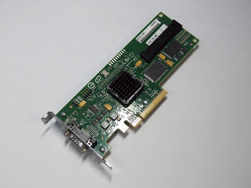 N8103-104A NEC LSI SAS3442E SAS STORAGE/RAID 制御装置 PCIe Low-Profile【中古】