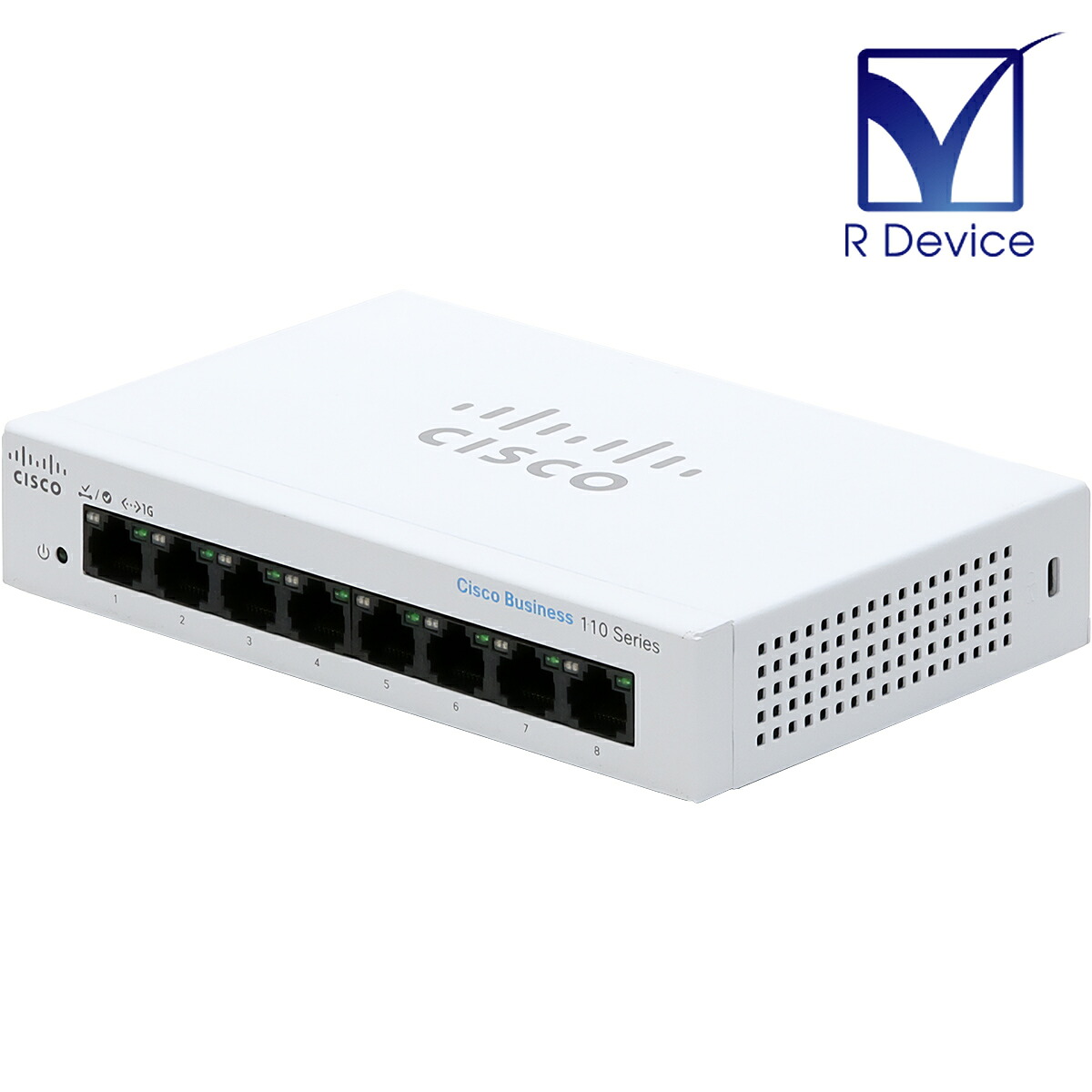 CBS110-8T-D V01 Cisco Systems アンマネージド スイッチ 10BASE-T/100BASE-TX/1000BASE-T *8【中古】