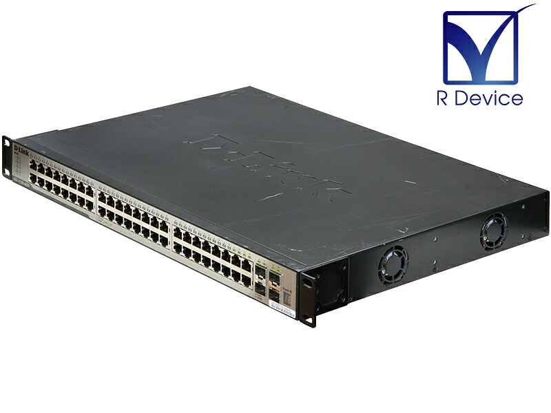 DGS-3120-48TC D-Link Corporation ギガビットレイヤ2 スタッカブルスイッチ 初期化済 Build 3.00.B556【中古】|アールデバイス