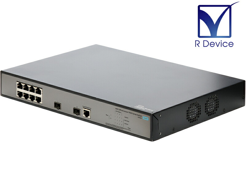 JG922A Hewlett Packard Enterprise OfficeConnect 1920 8G-PoE+ Version 5.20.99 すべり出し化済【中古】