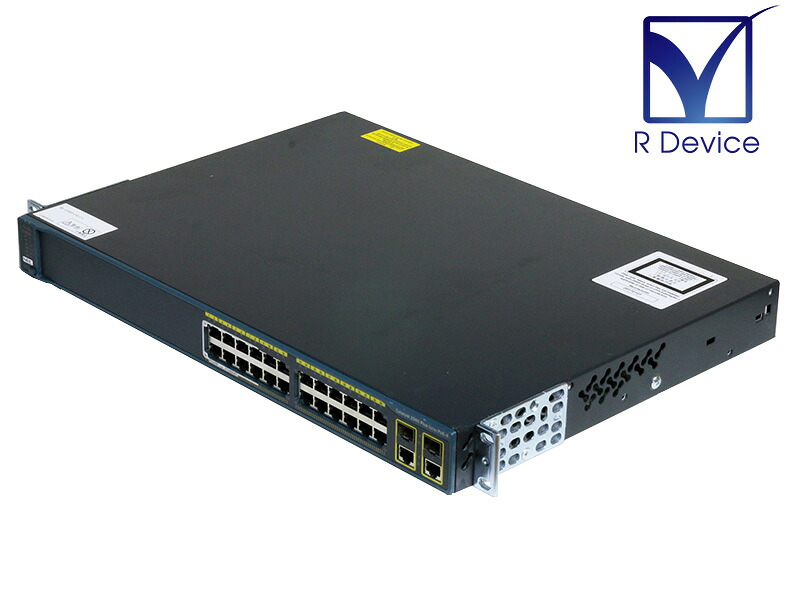 Catalyst 2960-Plus WS-C2960+24LC-L V02 Cisco Systems SW Version:15.2(4)E2 初期化済み【中古】｜アールデバイス