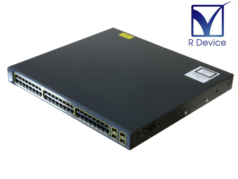 【セットでお得】 Cisco Catalyst 3750X 48ポート L3SW 楽天市場】Catalyst 3750 Series PoE-48 WS-C3750-48PS-S V05 Cisco
