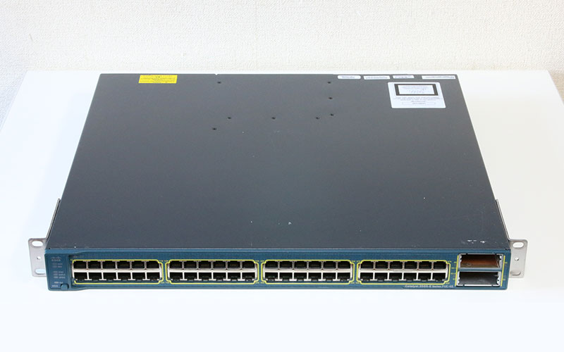 セットでお得】 Cisco Catalyst 3750X 48ポート L3SW セットでお得