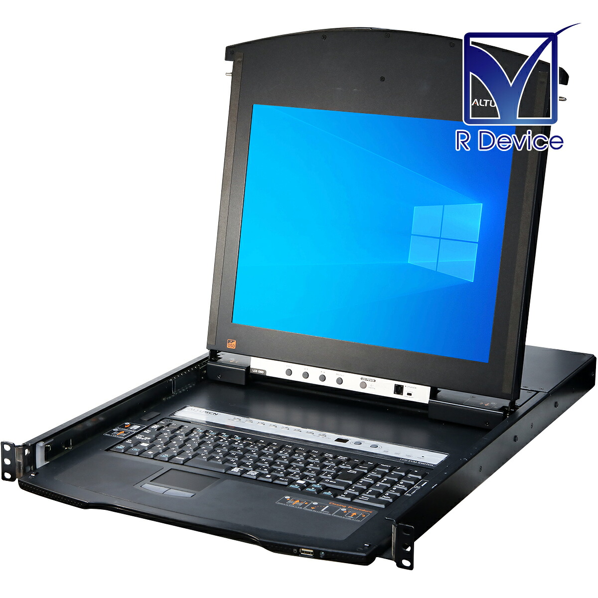 ATEN International KL1508AiM 17in 8界面 種目5e デュアル横すべり LCD IP-KVMドロワー【中古】