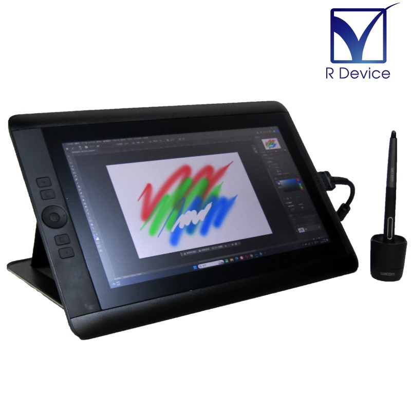 Wacom ワコム 液晶書き込み経口避妊薬 Cintiq 13固定ディスク DTK-1300 13.3inch 盛りだくさん固定ディスク IPS遣りくち ノングレア １番ウッドCD・書き込み・専用有線テレビ付【中古】
