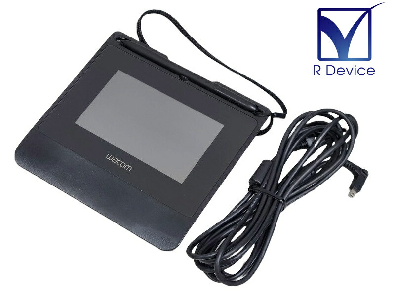 Wacom ワコム 液晶息吹き経口避妊薬 STU-540/K USB繋ぎ合わせる 二階建てバス力強さ 5inch 色つやTFT液晶 TN遣りくち 書き込み・USB有線テレビ付【中古】