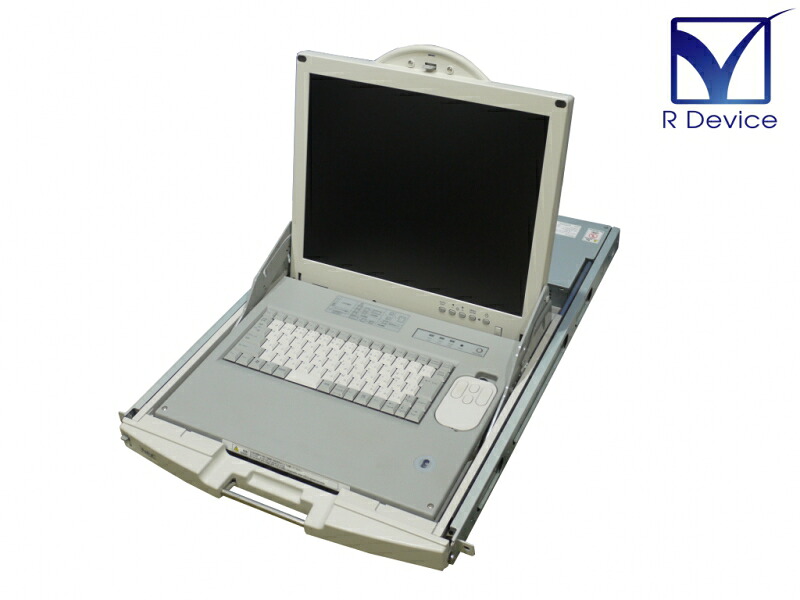 N8143-69 NEC 17型LCDコンソール社会的単位 鍵盤/二十日鼠付 8Server【中古】