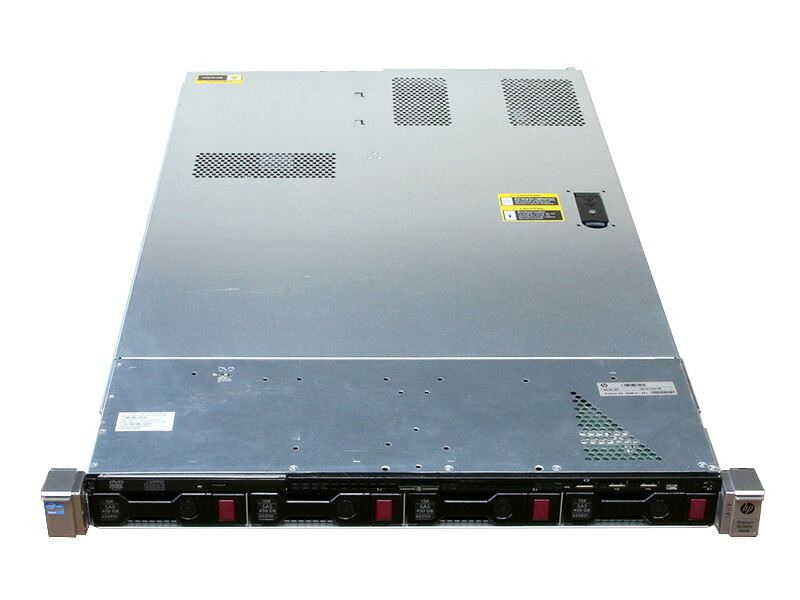 ProLiant DL360e Gen8 668812-291 HPE Xeon E5-2403 *2/24GB/450GB *4/DVD-ROM/SmartアレイP222 512MB/電源ユニット *2【中古】｜アールデバイス