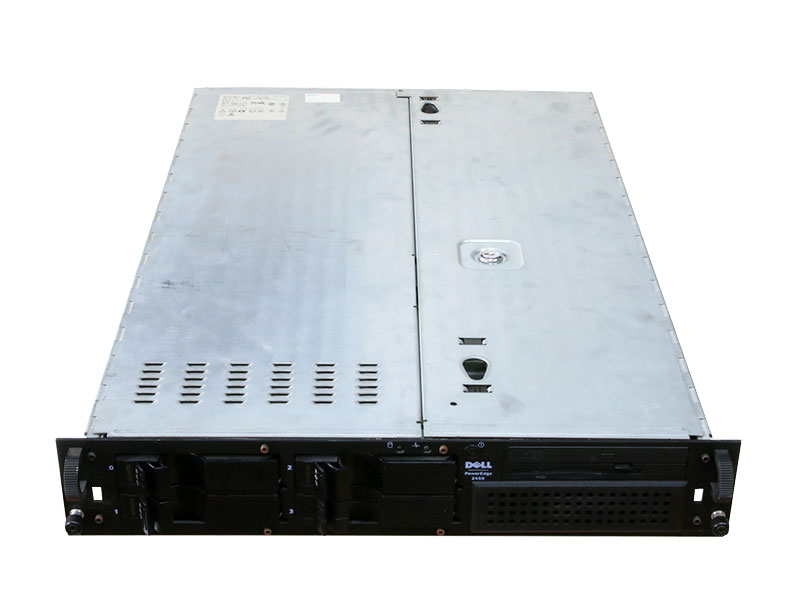 PowerEdge 2450/733 DELL Pentium III 733MHz *2/1GB/HDD非搭載/CD-ROMドライブ PERC 3/Si/電源ユニット *2/フロンパネル欠品【中古】|アールデバイス