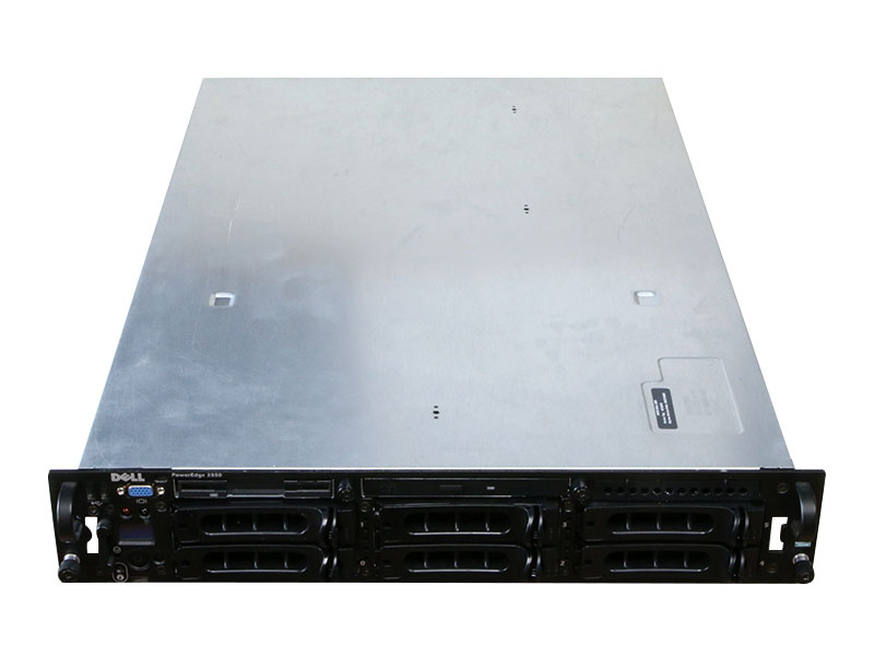 PowerEdge 2850 DELL Xeon 3.20GHz *2/2GB/HDD非積み上げる/CD-ロム/3.5inFDD PERC 4e/Di 256MB/向こう正面ダイアログボックス欠品【中古】