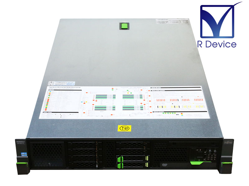 PRIMERGY RX300 S7 PYR307R2N2 富士通 Xeon E5-2643 *1/4GB/146GB *2/DVD-ROM/D2616-A22【中古】｜アールデバイス