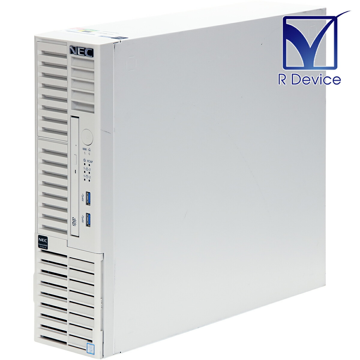 NEC Express5800 T110i-S Xeon 動作確認済 NEC Express5800/T110i-S Xeon E3-1220 v6 3GHz 16GB 1.2TBx2台