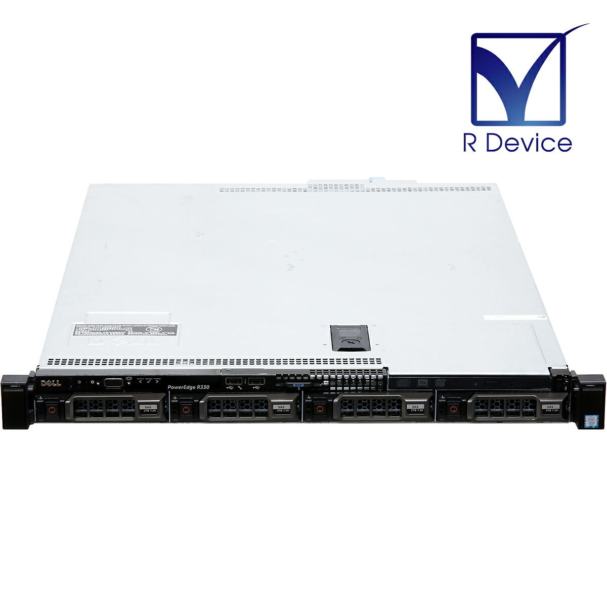 PowerEdge R330 Dell Xeon Processor E3-1260L v5/16.0GB/HDD非搭載/PERC H730/電源ユニット *2/3.5インチモデル【中古サーバー】｜アールデバイス