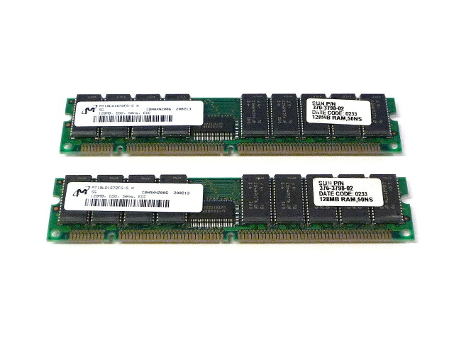 Sun 370-3798 X7038A Ultra 5/10 用 256MBメモリキット 【中古】