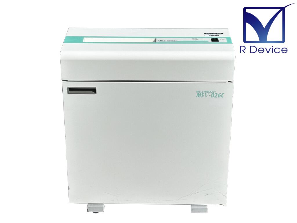 業務用シュレッダー：MS-122MA 楽天市場】明光商会 MSシュレッダー MS-122MA A4対応 ワン