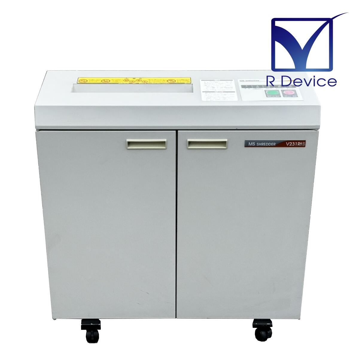 業務用シュレッダー：MS-122MA 楽天市場】明光商会 MSシュレッダー MS-122MA A4対応 ワンカットクロス