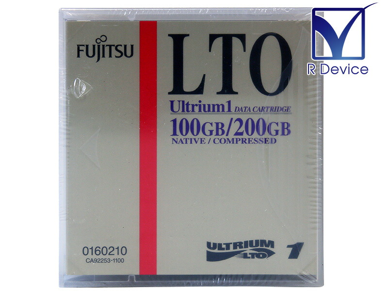 0160210 富士通コワーコ LTO Ultrium 1 データカートリッジ 100GB 200GB 1巻