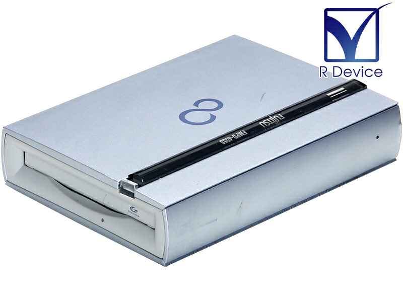 FMPD-455S 富士通 3.5in 光磁気レコード盤社会的単位 1.3GB USB2.0 ACアダプター 欠品【中古】 外付けドライブ・ストレージ-外付けMOドライブ