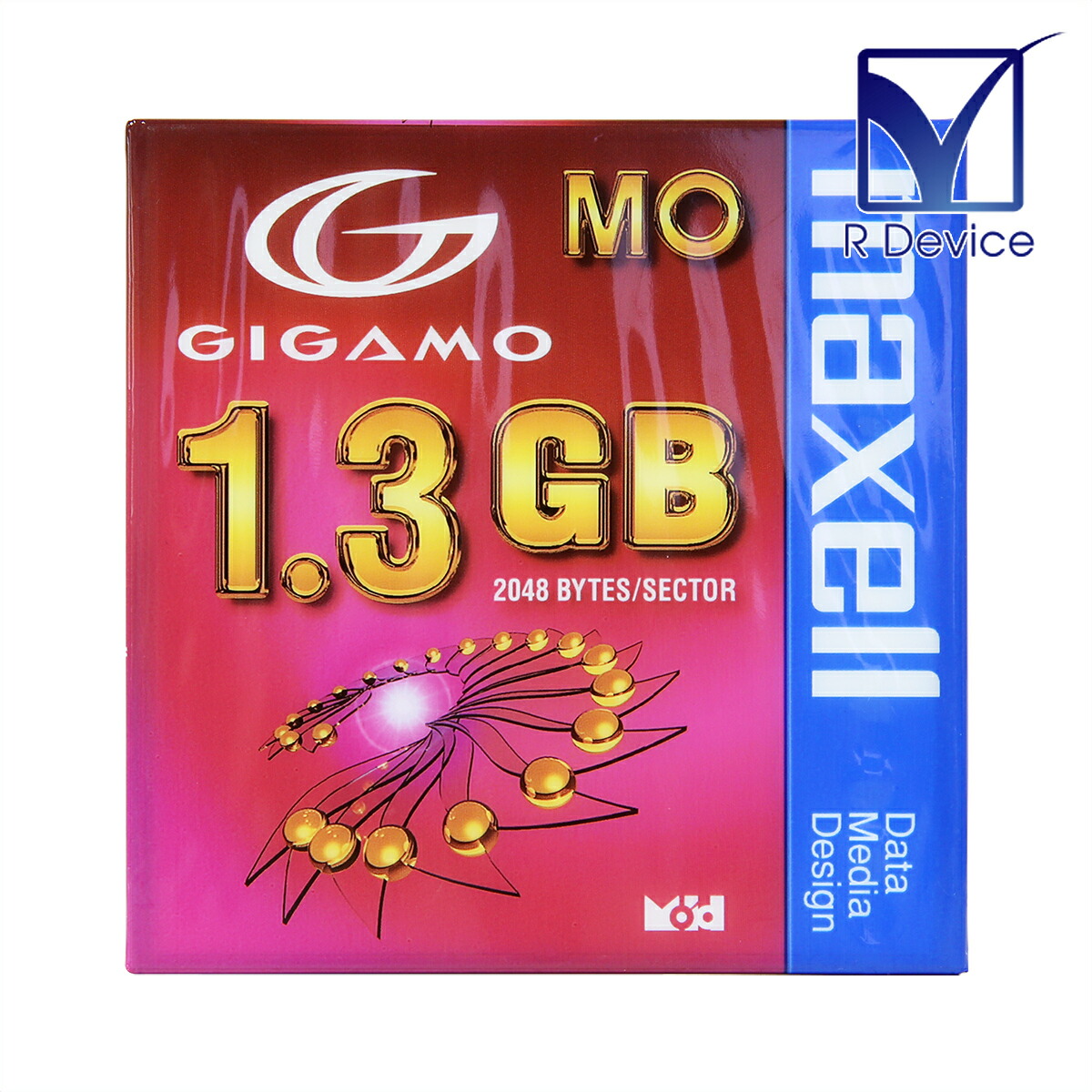 楽天市場】maxell 3.5インチ MOディスク GIGAMO 1.3GB 1枚 アン