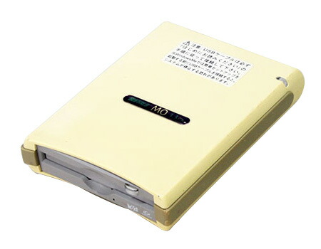 MO-1300U2 Buffalo 1.3GB 3.5inMO運転 USB 2.0/1.1 社外ACアダプター嘱する【中古】