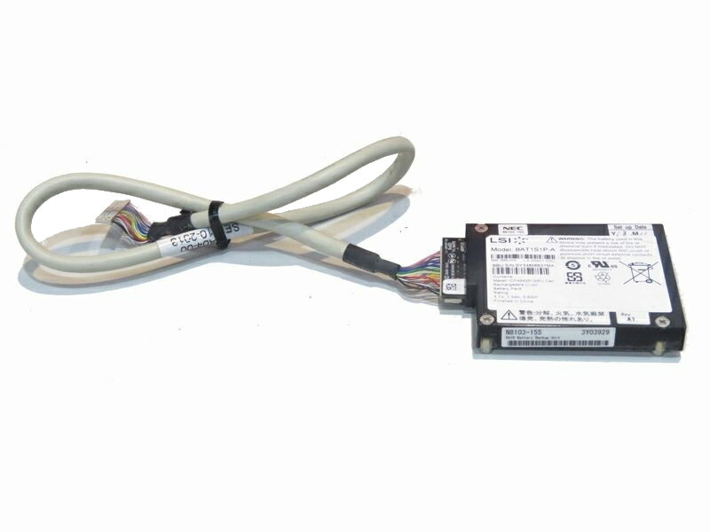 N8103-155 NEC Corporation RAIDコントローラ用 増設バッテリ N8103-150 対応 LSIロジック BAT1S1P-A【中古】
