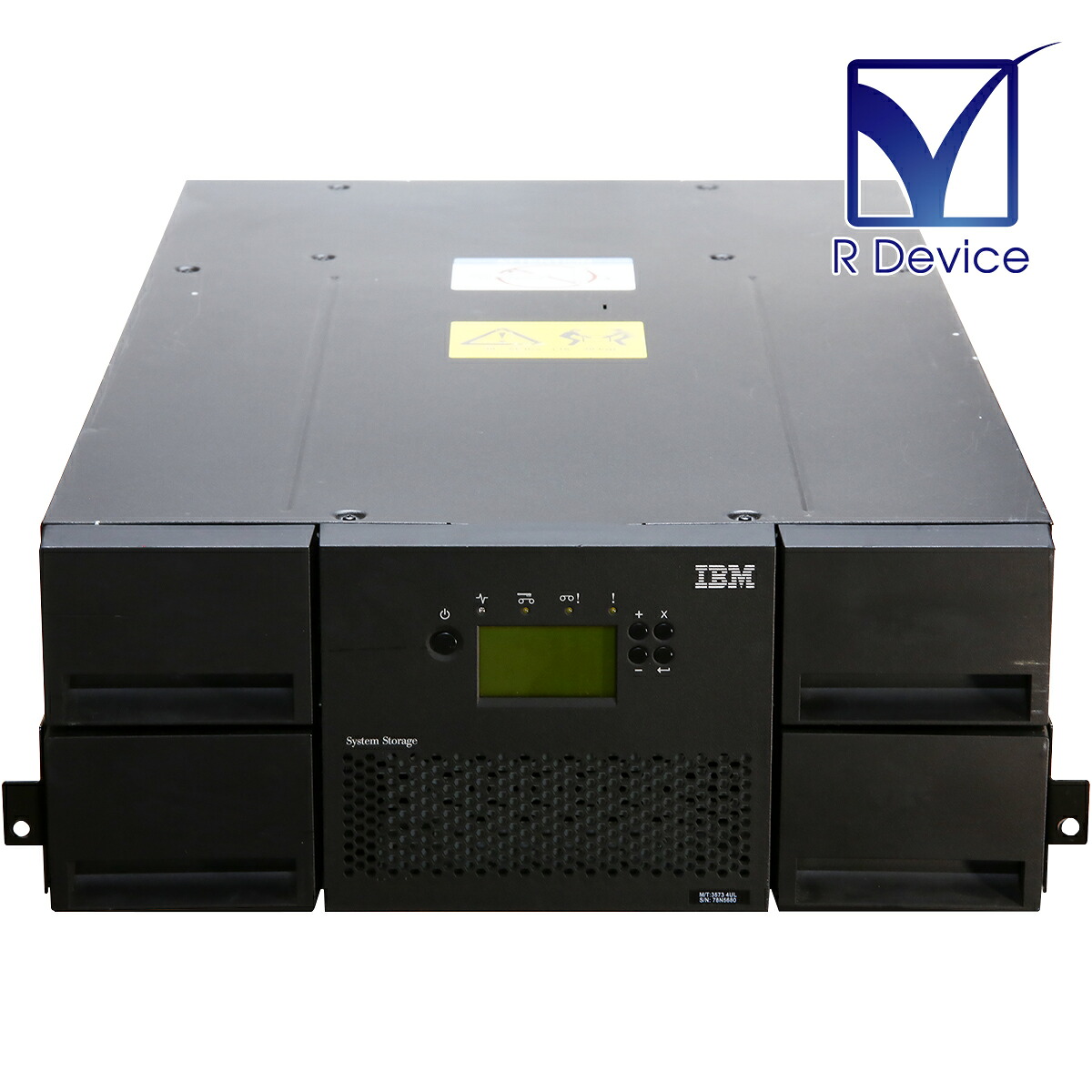 TS3200 System Storage 35734UL IBM Corporation LTO Ultrium-5 磁気テープ寄託図書館 Serial Attached SCSI【中古磁気テープ運転】