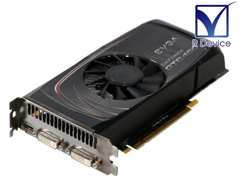 EVGA Corporation GeForce GTS 450 1024MB Dual Link DVI-I *2/mini-HDMI PCI Express 3.0 x16 P/N:01G-P3-1450-KR【中古グラフィックボード】