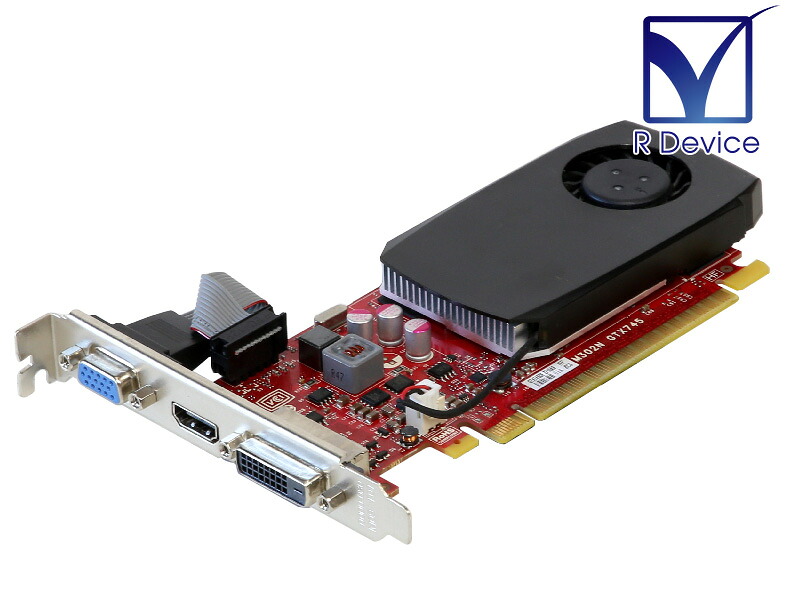 Dell GeForce GTX 745 4.0GB D-Sub 15-Pin/HDMI/Dual-Link DVI-D PCI Express 3.0 x16 0TC2P0【中古グラフィックボード】