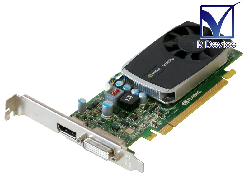 HP Quadro 600 1GB DVI/DisplayPort PCI Express 1.1 x16 612951-001/616074-001【中古グラフィックゲーム盤】