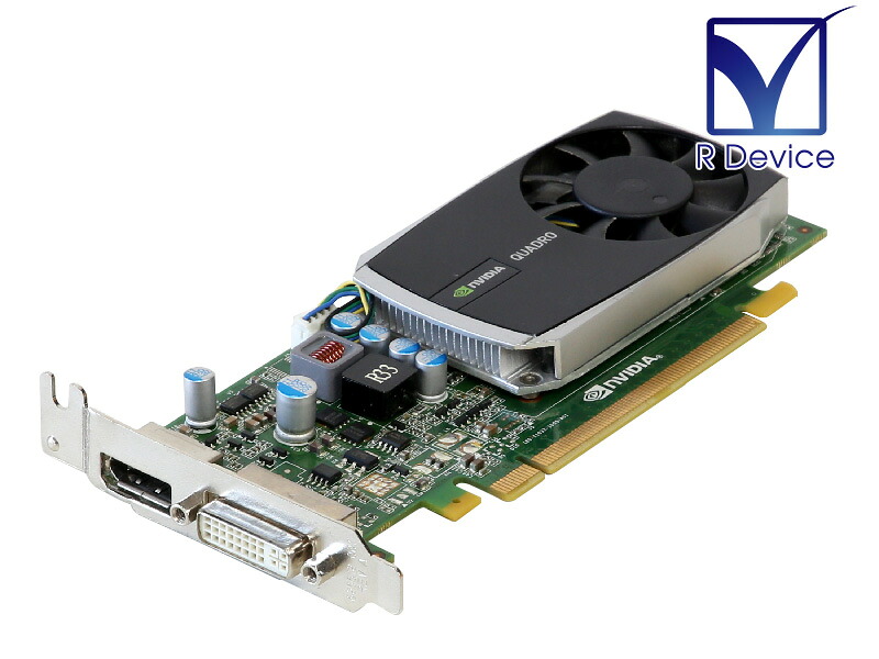 Hewlett-Packard Company Quadro 600 1.0GB DisplayPort/Dual-Link DVI-I PCI Express 1.1 x16 Low-Profile 612951-001【中古グラフィックゲーム盤】