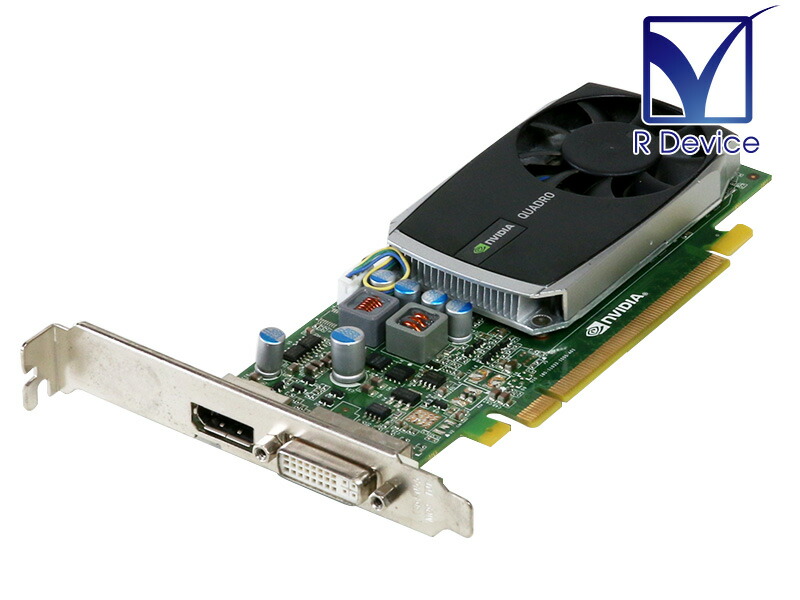 NVIDIA Corporation Quadro 600 1GB DisplayPort/DVI PCI Express x16 P/N:699-51033【中古グラフィックゲーム盤】