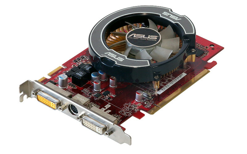 ASUSTeK Computer Radeon HD 3650 256MB DVI-I *2/TV-out PCI Express 2.0 x16 EAH3650/HTDI/256M【中古グラフィックボード】