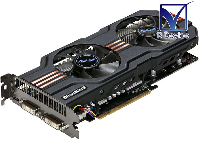 ASUSTeK Computer GeForce GTX 560 Ti 1024MB Dual-Link DVI-I *2/mini HDMI PCI Express 2.0 x16 ENGTX560-Ti-DCII/2DI/1GD5【中古グラフィックゲーム盤】