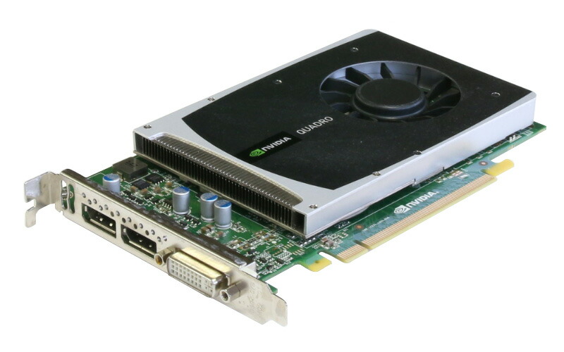 ELSA Technology Quadro 2000 1.0GB DisplayPort *2/Dual-Link DVI-I PCI Express 2.0 x16 EQ2000-1GEB【中古グラフィックボード】