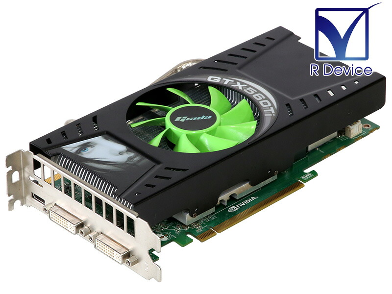 Shenzhen Jiehe Technology GeForce GTX 560 Ti 1024MB mini-HDMI/DVI-I *2 PCI Express 2.0 x16 GIADA GTX560TI【中古グラフィックゲーム盤】