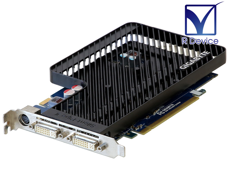 GIGA-BYTE Technology GeForce 8600 GT 256MB TV-out/Dual Link DVI-I *2 PCI Express 1.1 x16 GV-NX86T256D【中古ビデオカード】画像