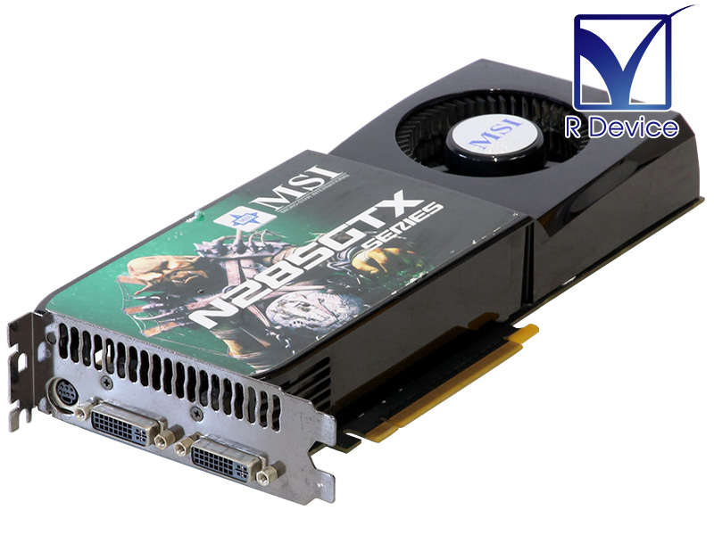MSI GeForce GTX 285 1024MB TV-out/Dual Link DVI-I *2 PCI Express 2.0 x16 N285GTX-T2D1G-OC【中古ビデオカード】画像