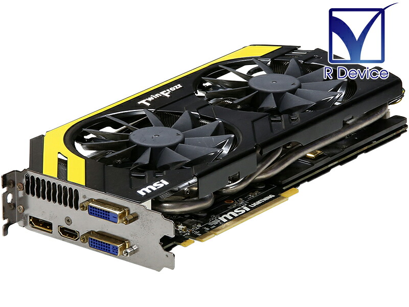 Micro-Star International GeForce GTX 680 2048MB DVI-I/DVI-D/HDMI/DisplayPort PCI Express 3.0 x16 N680GTX Lightning【中古グラフィックゲーム盤】