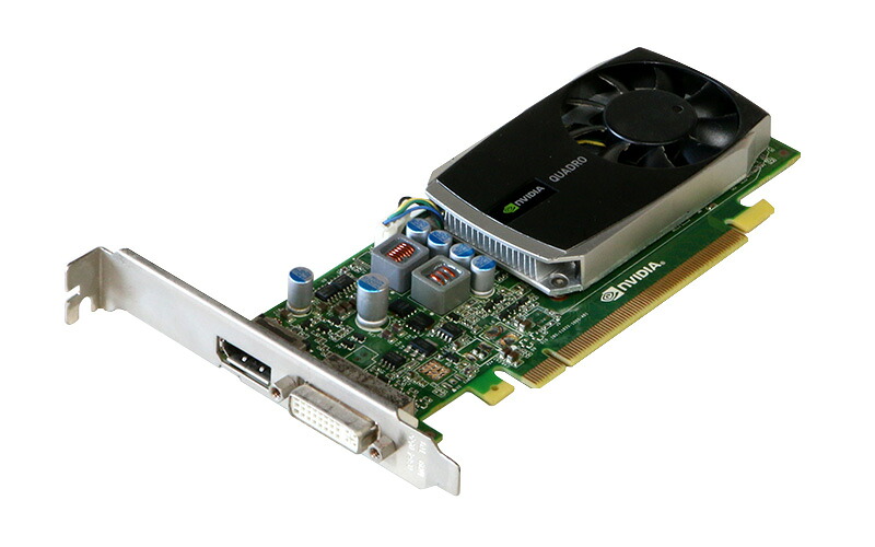 PNY Technologies Quadro 600 1GB DVI/DisplayPort PCI 2.0 Express x16 VCQ-600T【中古グラフィックゲーム盤】