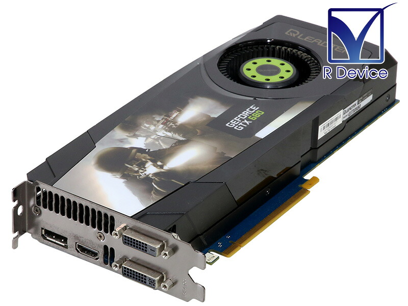 Leadtek Research GeForce GTX 680 2048MB DVI-D/DVI-I/HDMI/DisplayPort PCI Express 3.0 x16 WinFast GTX 680/WFGTX680-2G【中古グラフィックゲーム盤】