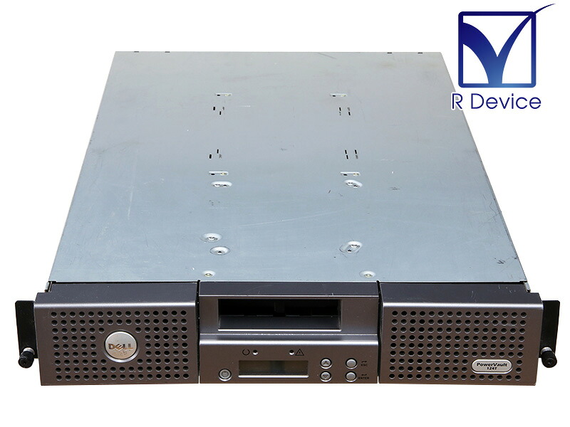 0UH299 Dell PowerVault 124T LTO Ultrium 2 テープオートローダー SCSI LVD/SE 68-Pin【中古テープドライブ】
