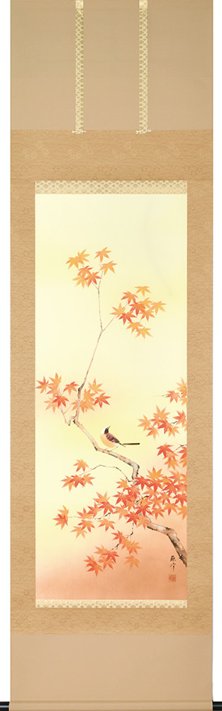 楽天市場】掛け軸 掛軸 竹林虎 白木加葉 半切立(47×190cm) 全国送料