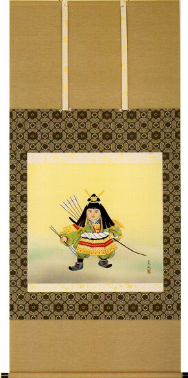 楽天市場】掛け軸 桃太郎 （奥田廣尚）（掛軸小物なし） 送料無料