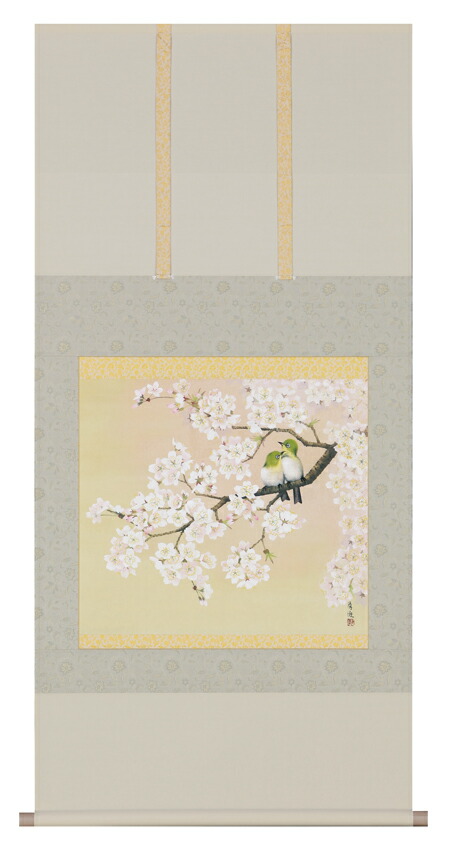 ★新品未使用★ 手書きブランド [禅]  夜桜掛け軸 Amazon.co.jp: タペストリー 掛け軸 富士山 桜 さくら 和風柄