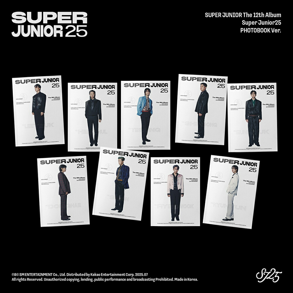 楽天市場】SUPER JUNIOR - 12TH ALBUM 「Super Junior25