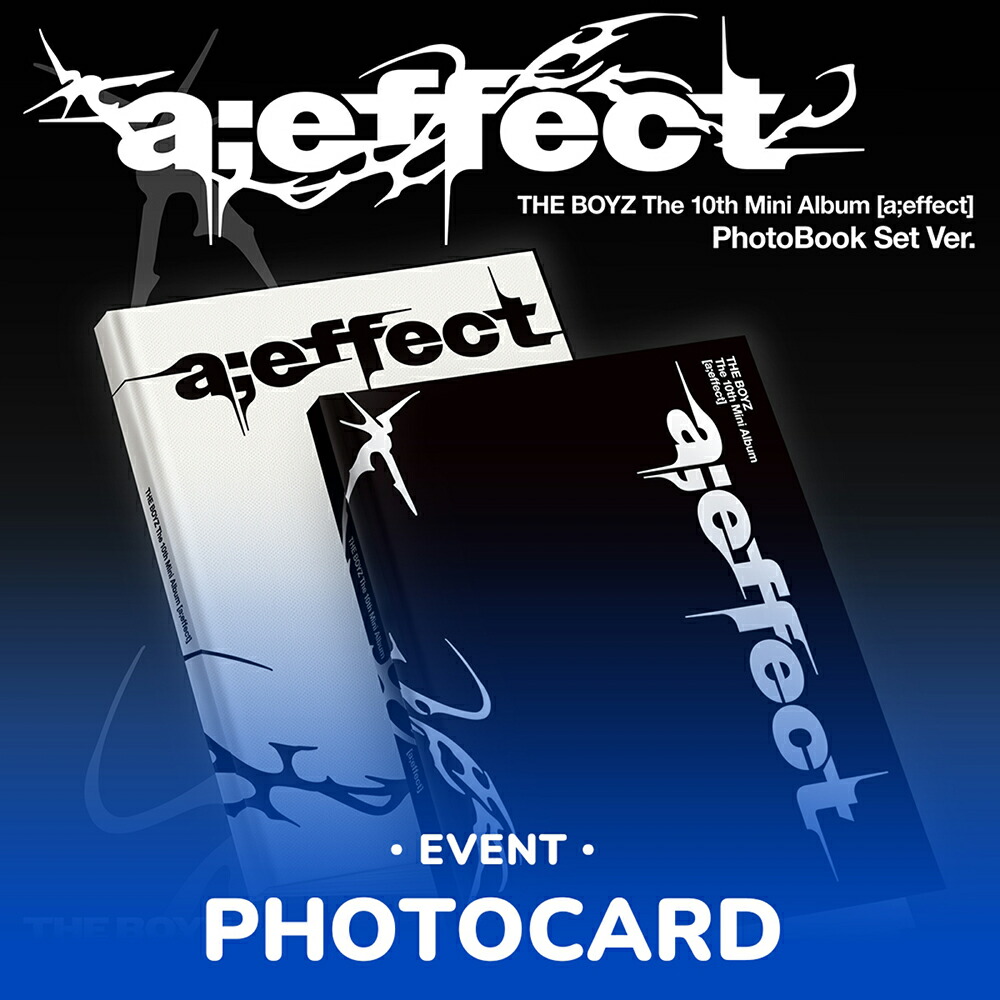 ドボイズ THEBOYZ ジュヨン aeffect Flow ver 初回限定版 楽天市場】[おまけ付き] THE BOYZ 10th MINI ALBUM [a;effect