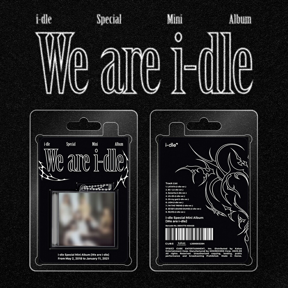 i-dle we are アルバム新品未開封3種セット　ポスター付き 楽天市場】I-DLE - We are / 8th Mini Album 3種中選択
